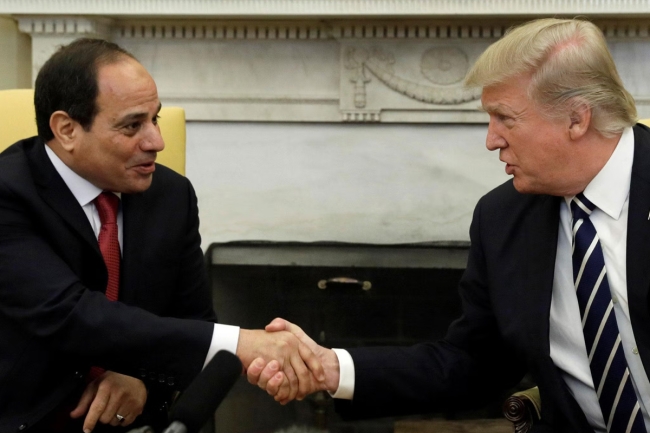 السيسي: أميركا بقيادة ترامب جادة في تسوية النزاعات ووقف الحروب