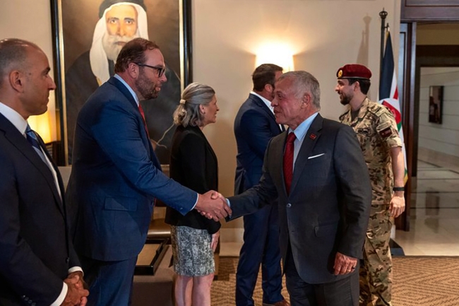 العاهل الأردني يؤكد رفضه لتصريحات الاحتلال حول رؤية «إسرائيل الكبرى»