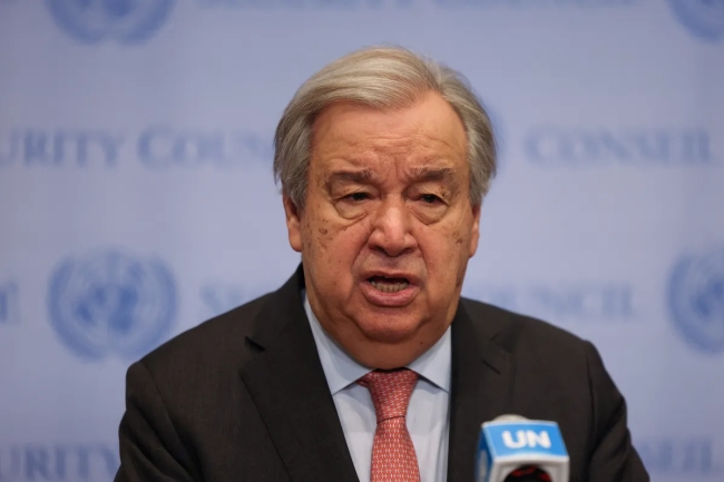 غوتيريش: الأمم المتحدة تواجه خطر «انهيار مالي وشيك» غوتيريش: الأمم المتحدة تواجه خطر «انهيار مالي وشيك»