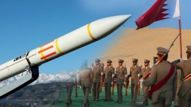 الدفاع القطرية تعلن التصدي لـ 18 صاروخا باليستيا استهدفت عدة مناطق