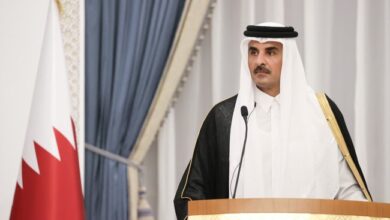 أمير قطر: لن نتوانى في اتخاذ كل ما يلزم للدفاع عن سيادتنا وأمننا ومصالحنا الوطنية